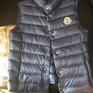 Moncler blue light cute authentic